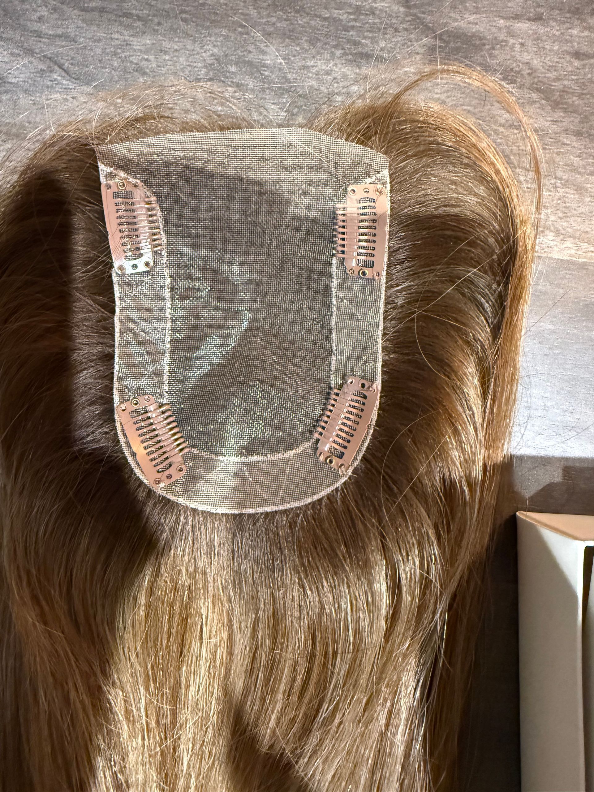 Brunette Large Base Hair Topper