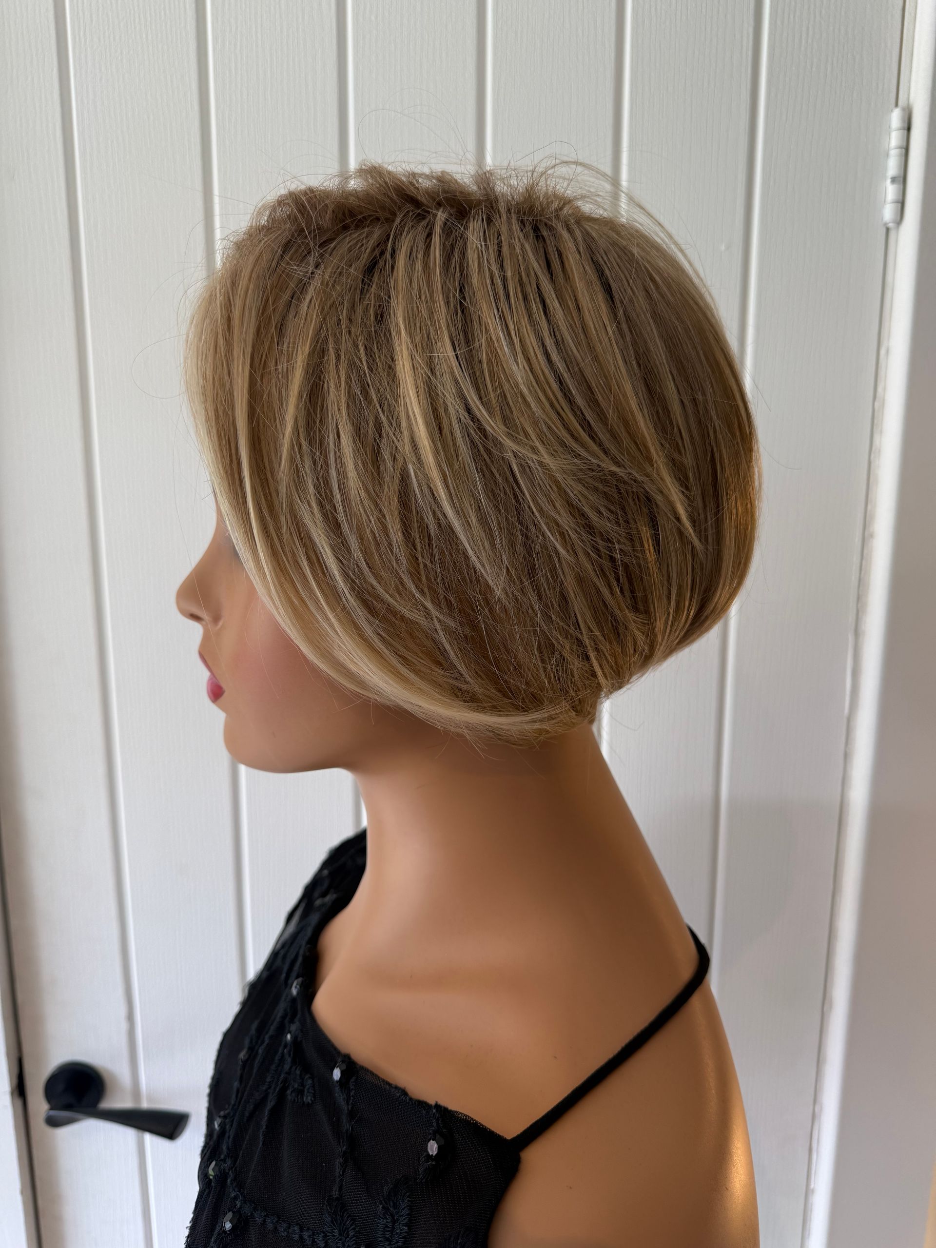 Short Blonde Bob Premium Fibre Wig