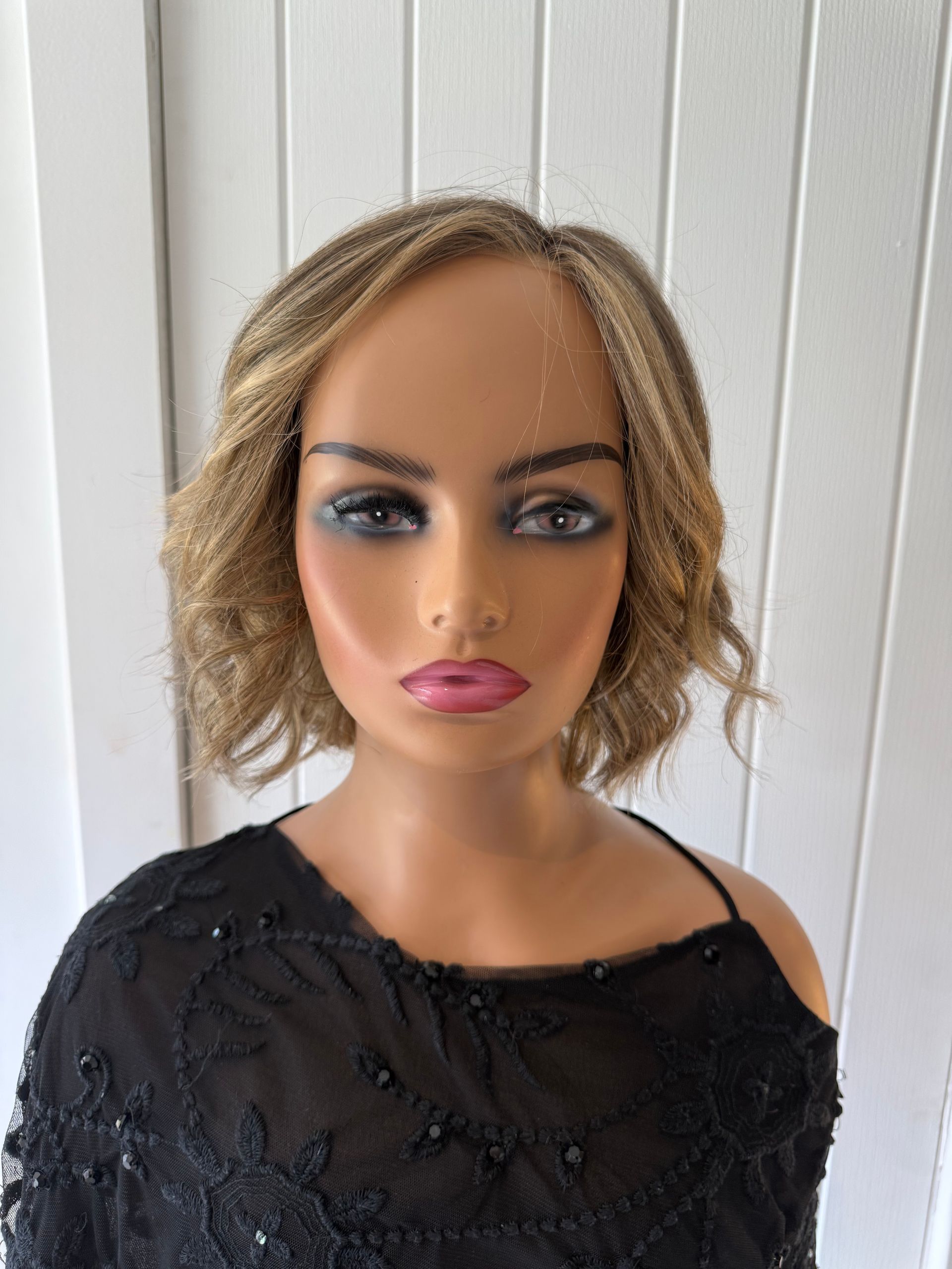 Soft Curled Blonde Premium Fibre Wig