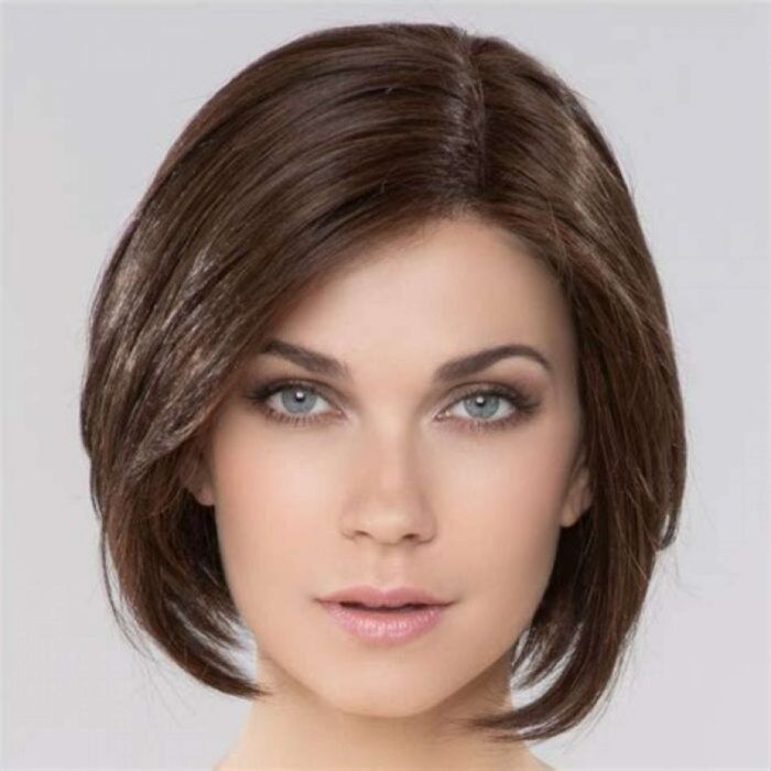 Medium length human hair style