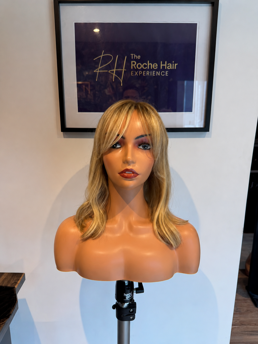 Layered Blonde Human Hair Wig