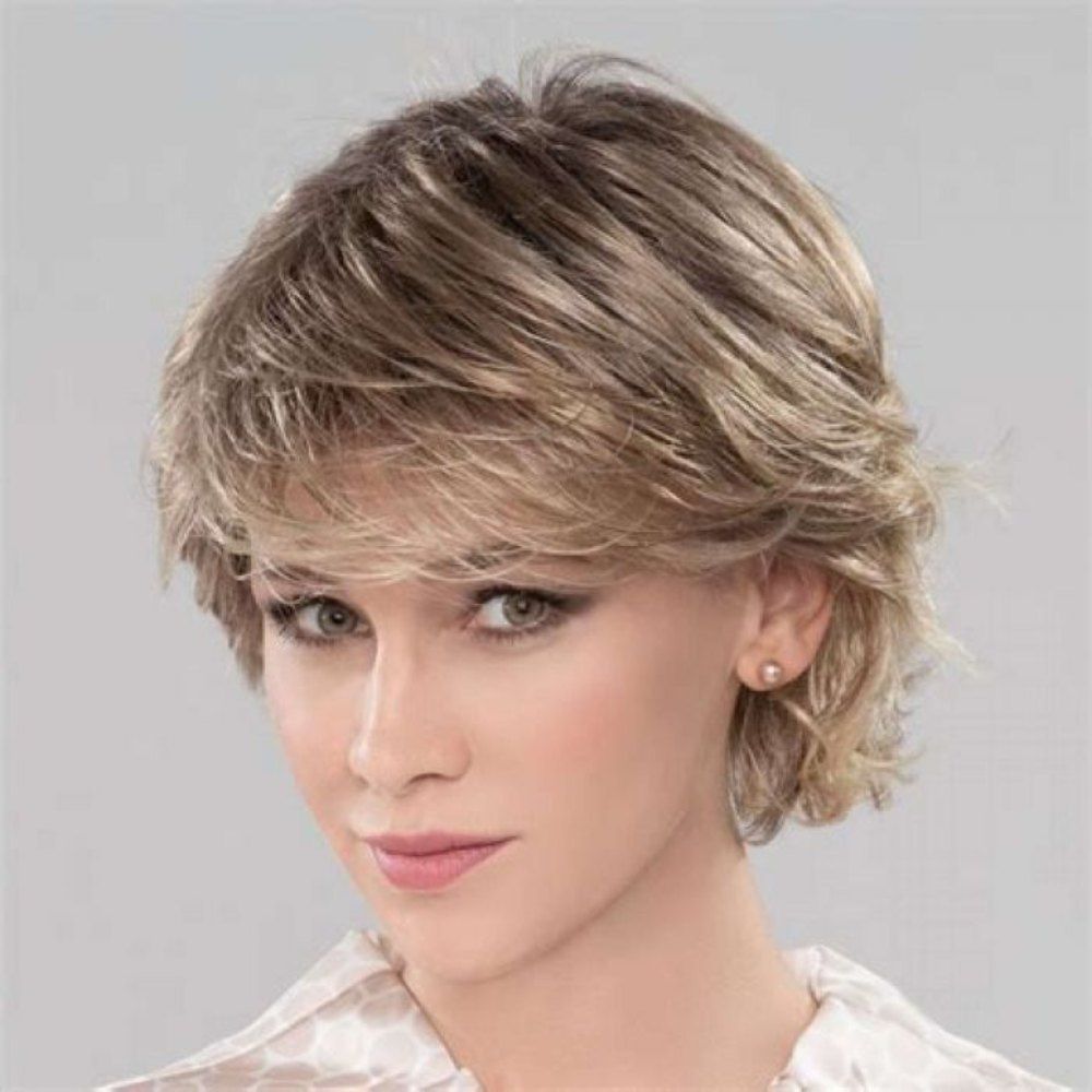 Short human hair style