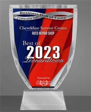 A plaque that says best of 2023 on it
