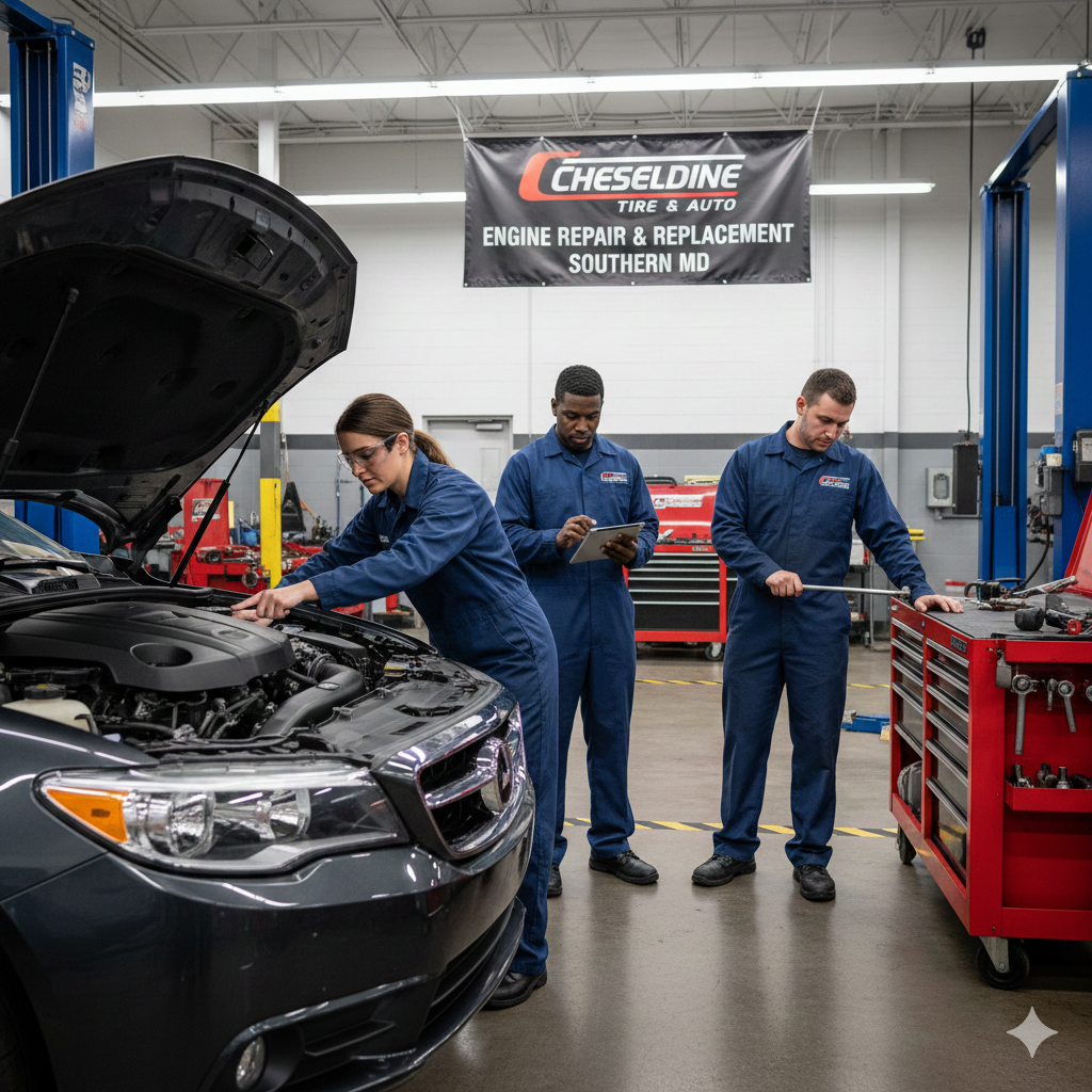 Engine Repair & Replacement in Southern MD