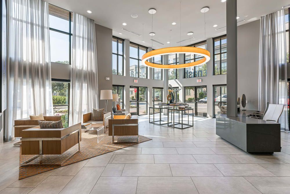 Luxury Resident Lounge at The Nash Apartment Homes in Dallas, TX