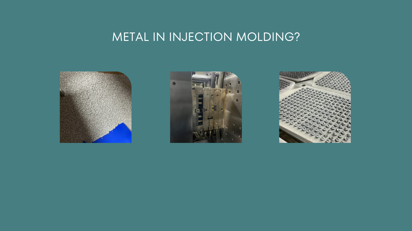 Metal feedstock used in injection molding