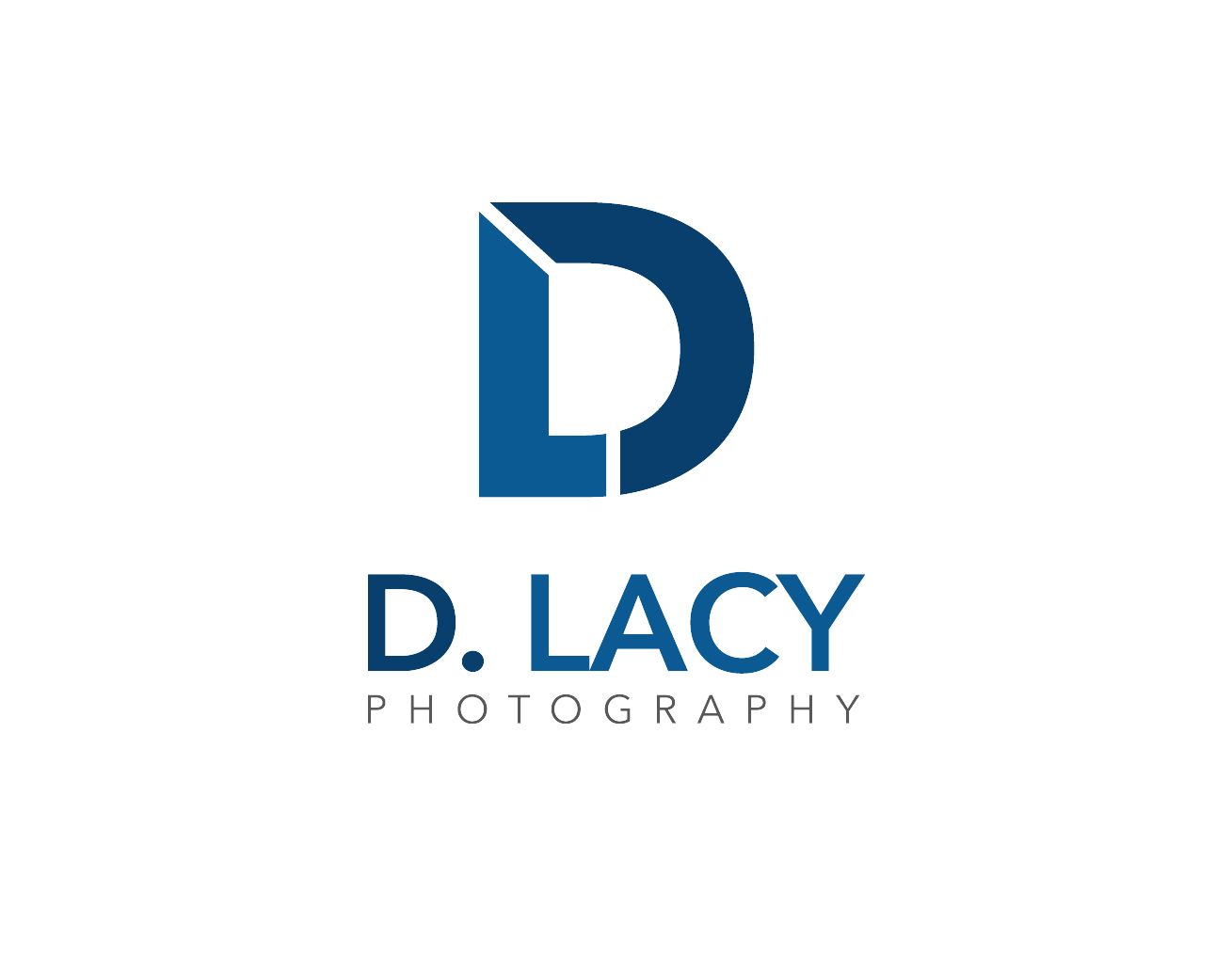 A logo for a company called d. lacy photography