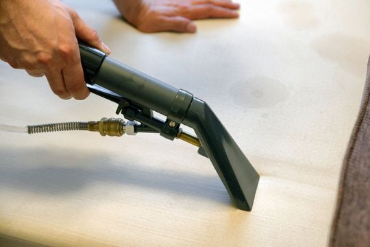 Cleaning Couch With Steam Cleaner