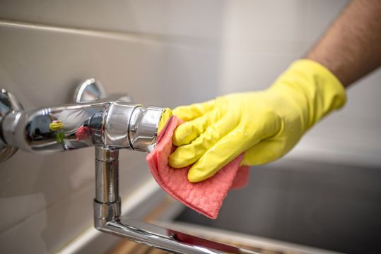 Cleaning Shower Faucet