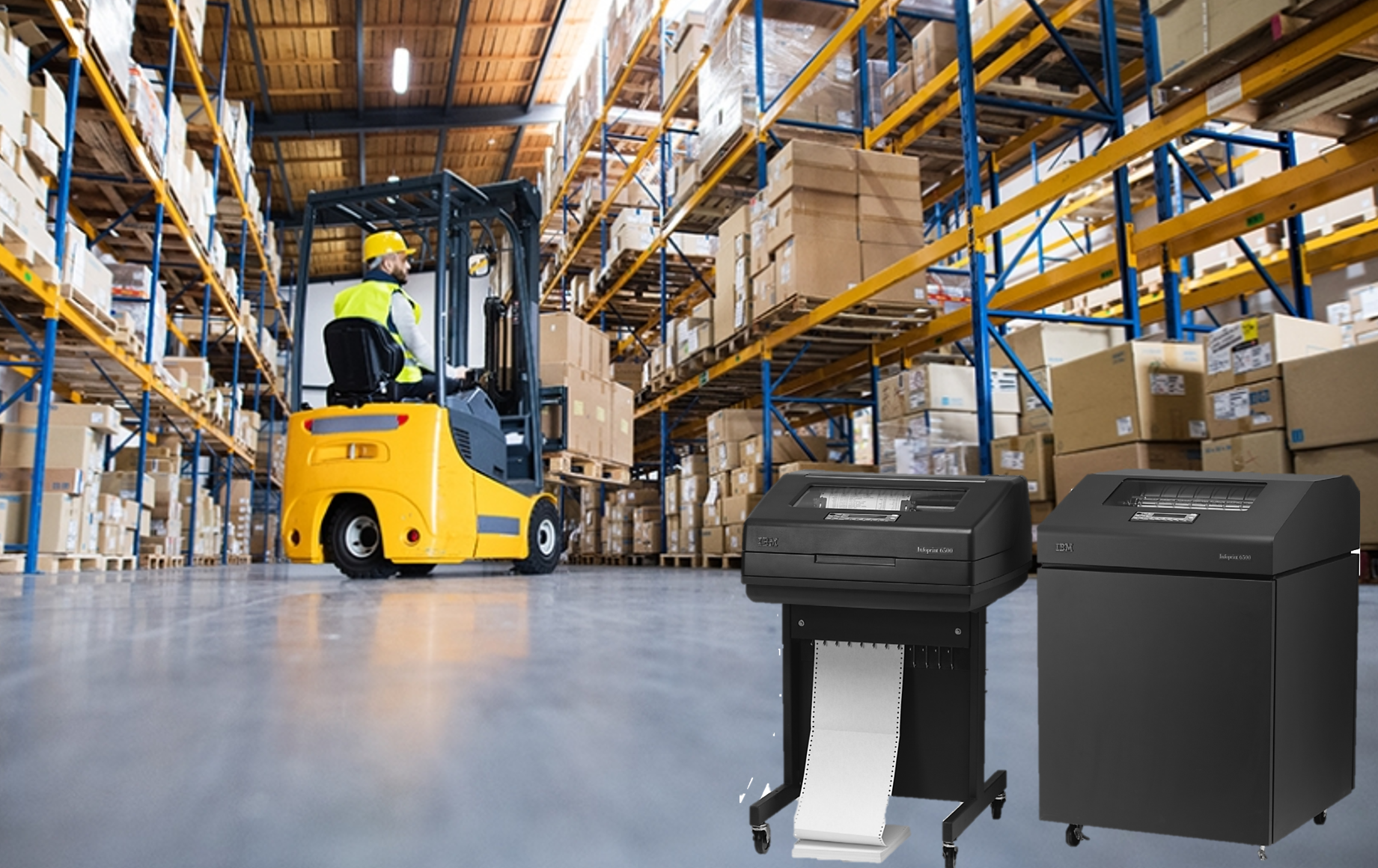Large Industrial Printer — Woonsocket, RI — Output Management Group