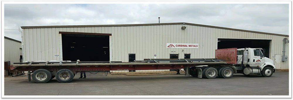 Steel Warehouse — Dallas, TX — Cardinal Metals Inc