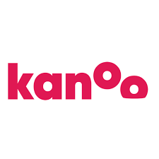 Pink “kanOo” logo on a white background.