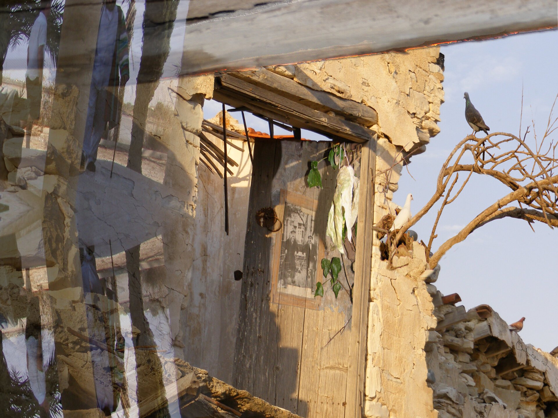 Open To Belonging - Digital Montage by Sheila Giles