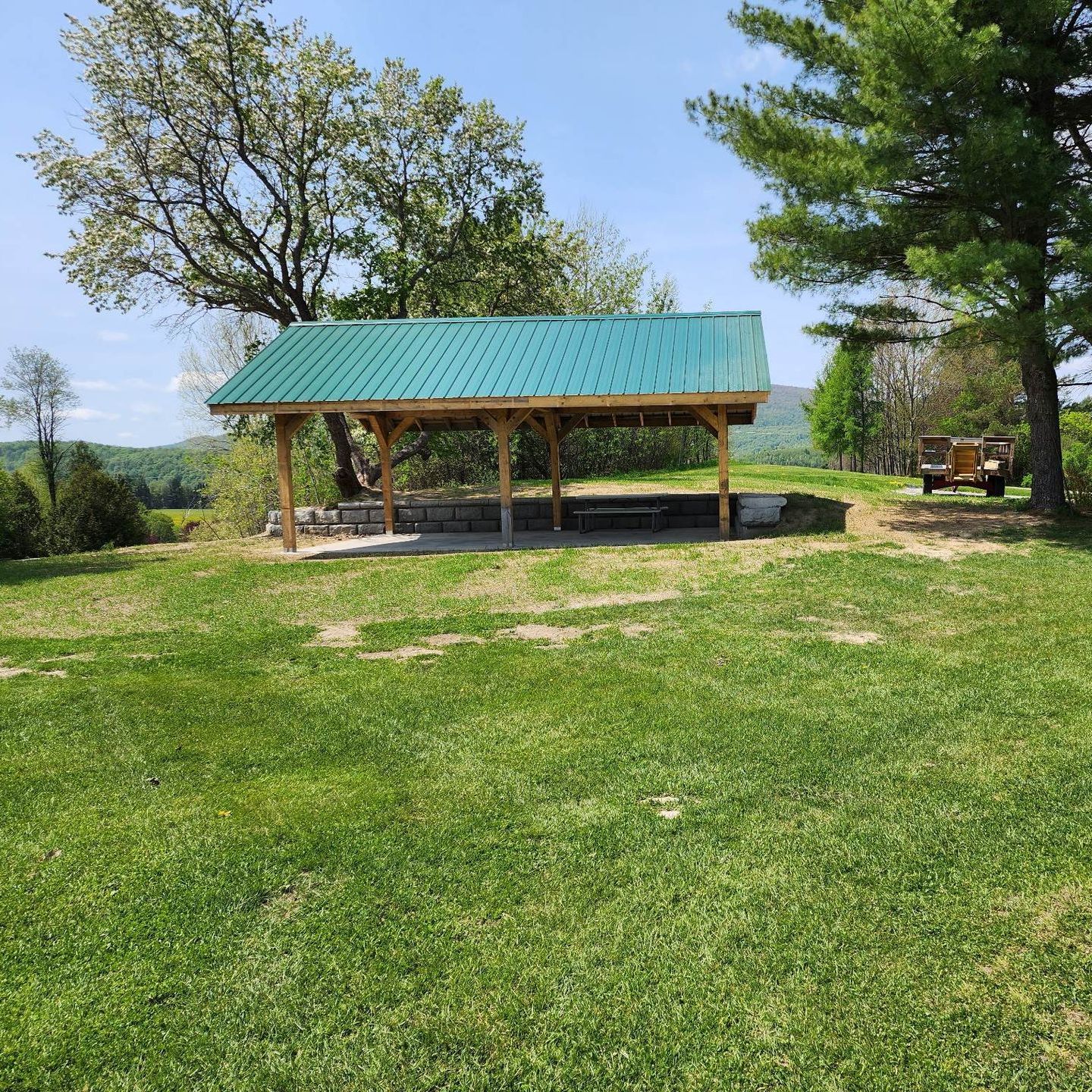 playground at tree corners family campground in irasburg vermont