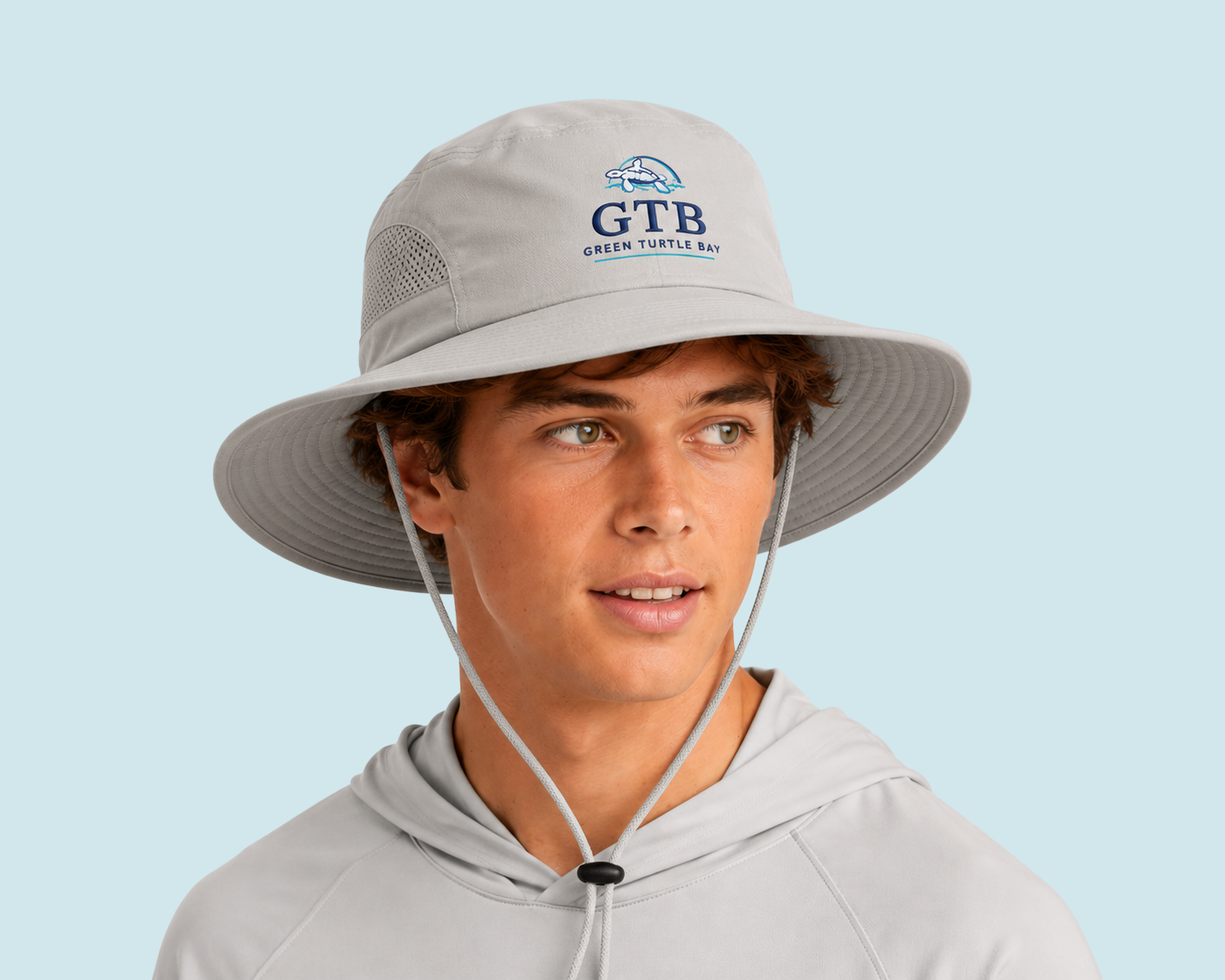 Embroidered Sun Hat