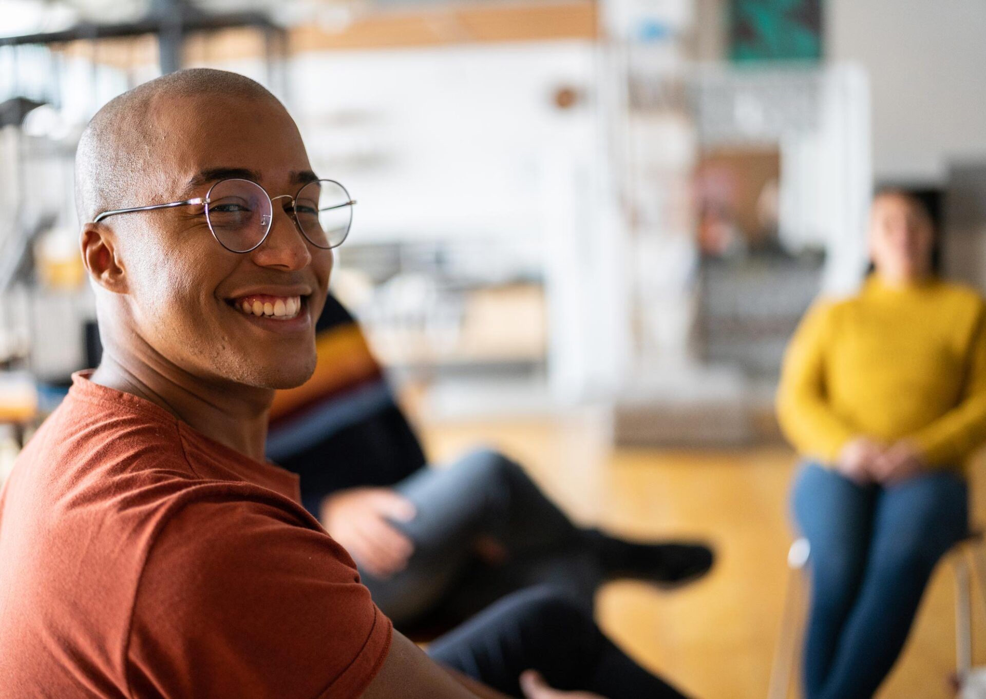 Man Smiling — Greensboro, NC — A CDM Assessment And Counseling Of Guildford, Inc.