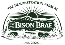 The Demonstration Farm at Bison Brae logo in dark green