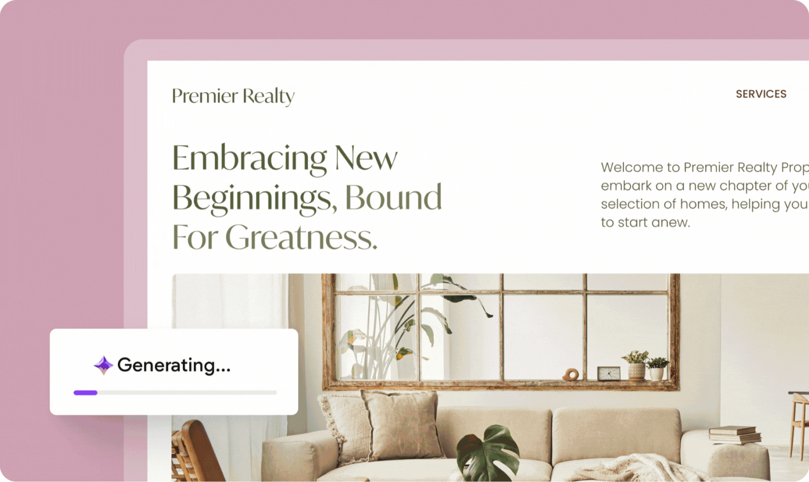 A smiling person in a photo on a screen, with code, and a bar chart icon against a blue background.