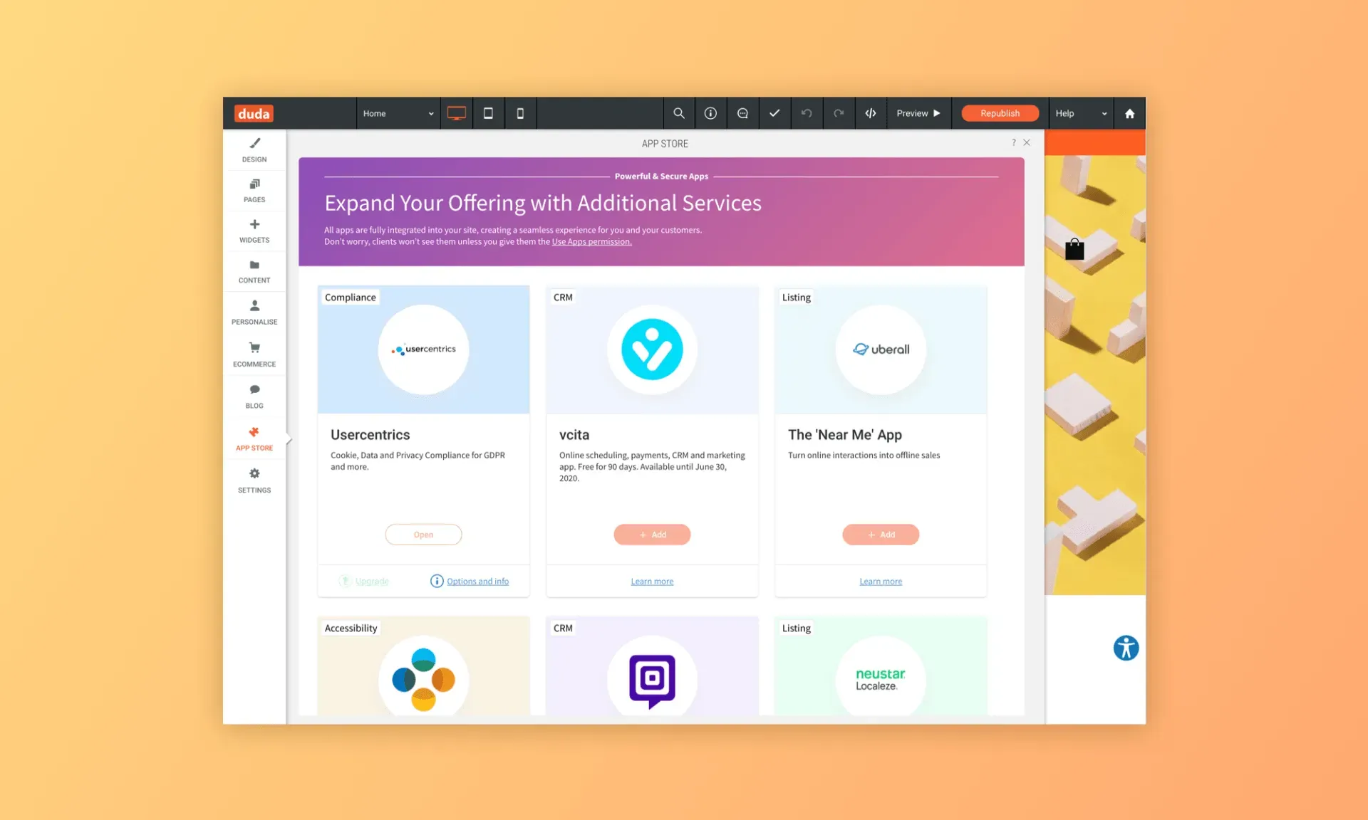 New Team Permission: View Apps