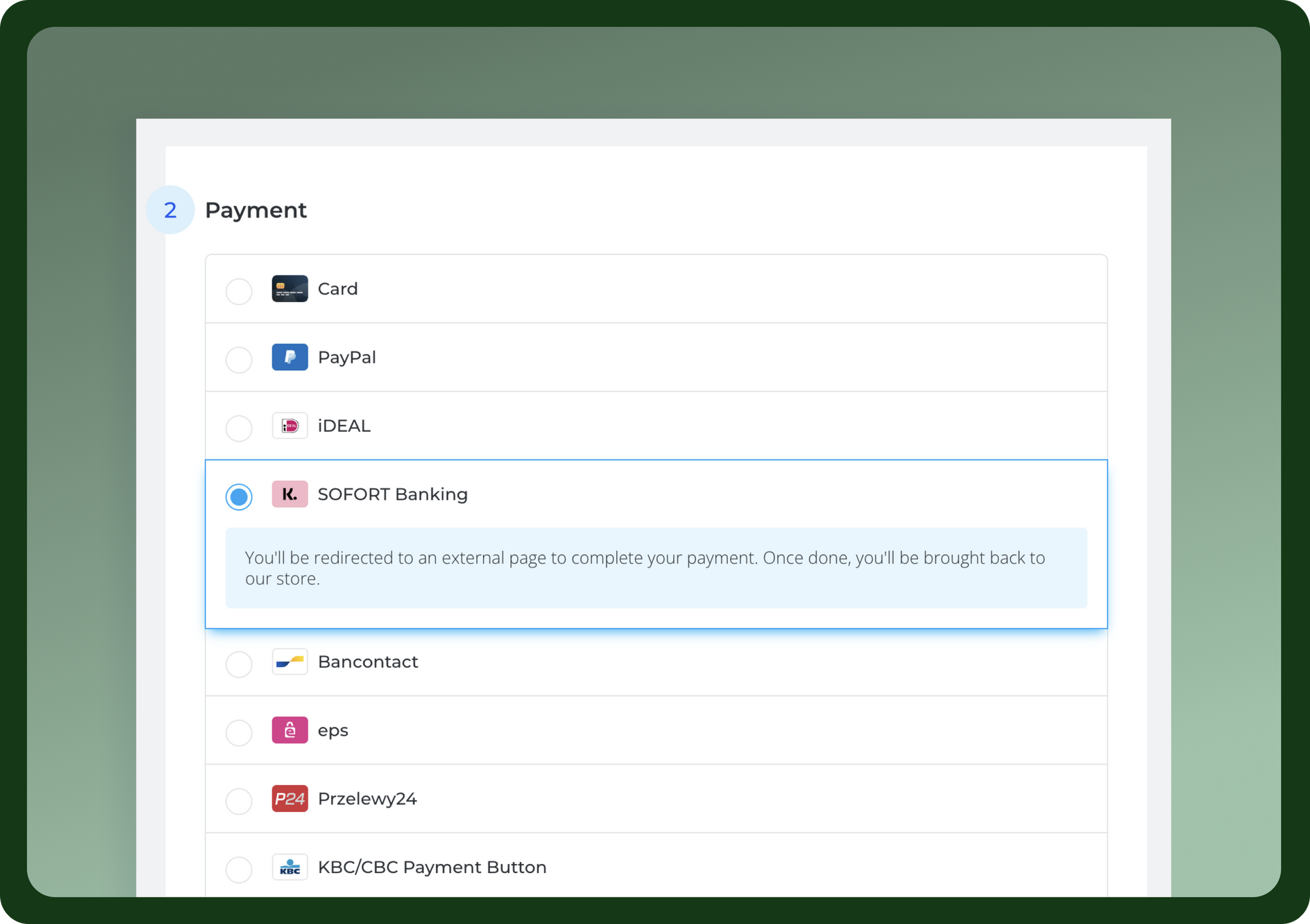 A screenshot of a website showing the shipping and store pickup page.