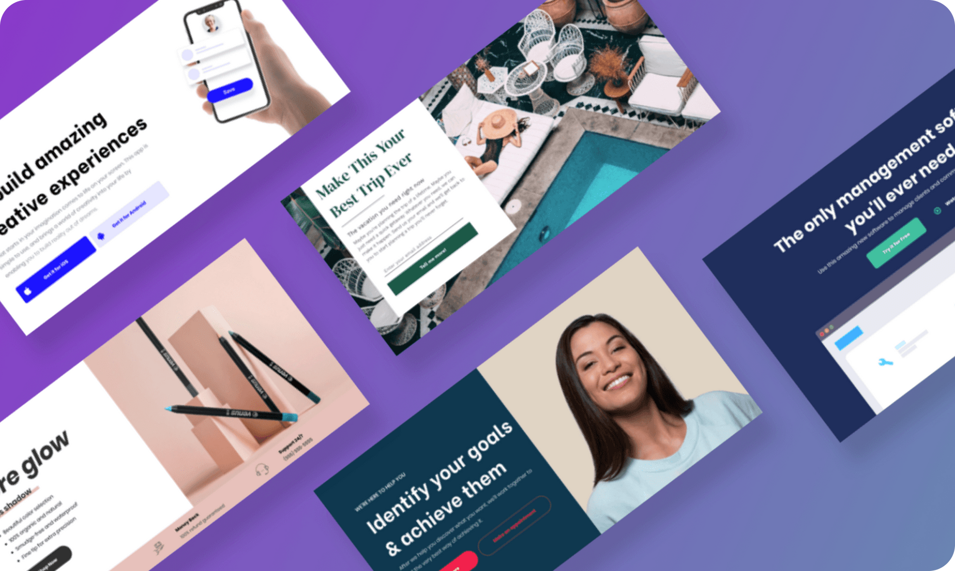 New Sections: Intro & Features