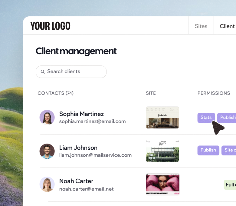 Loop in your team & clients