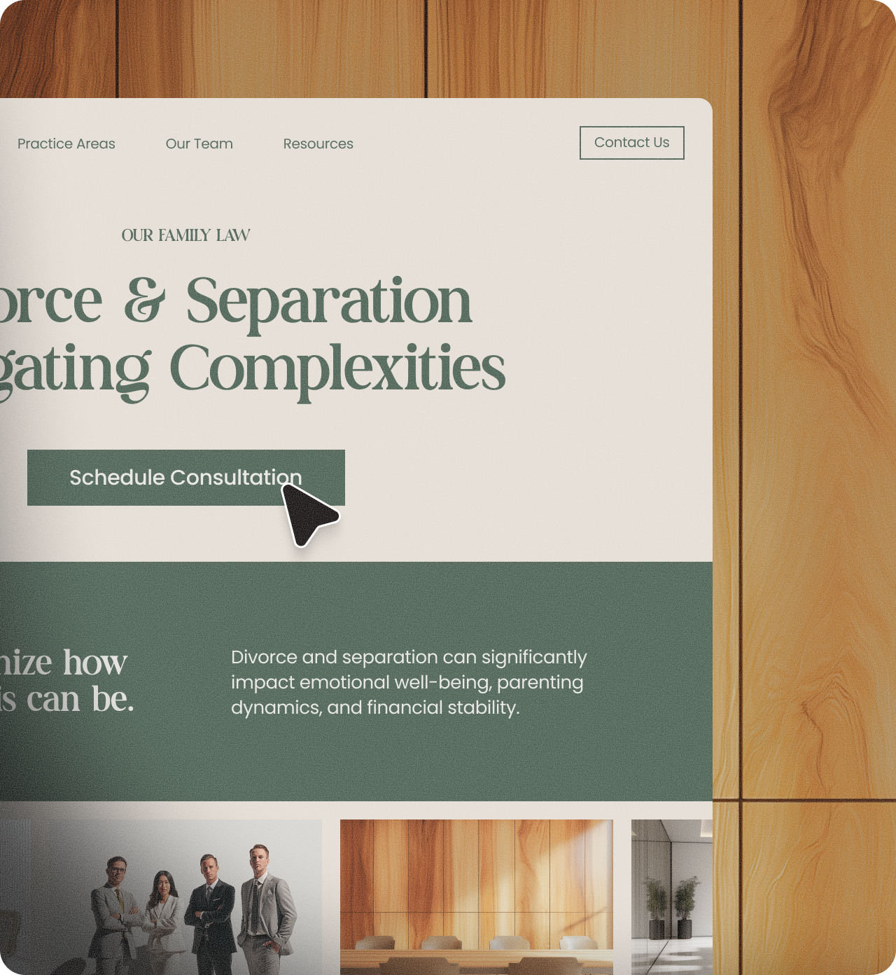 Schedule consultations