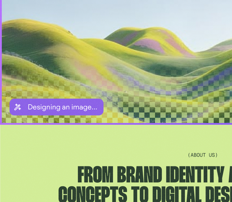 On-brand images, built-in