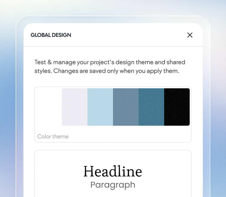 Preview & switch themes