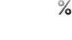 A black and white image of a percent sign on a white background.