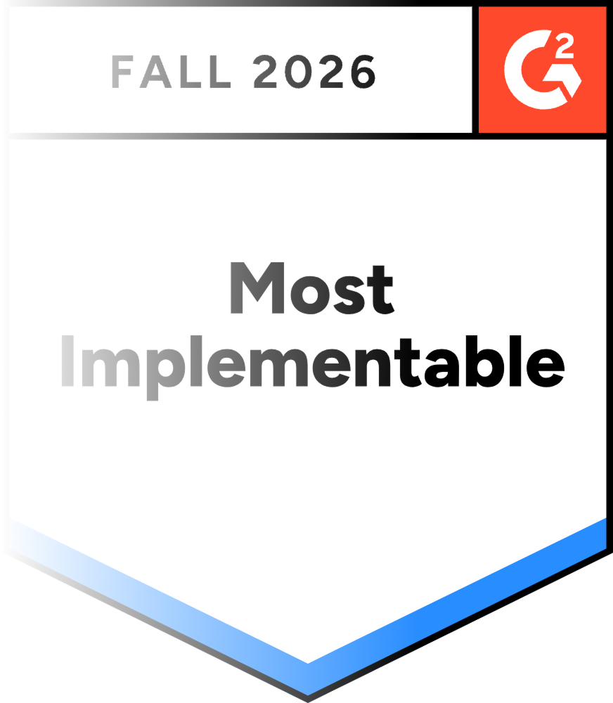 A badge that says `` most implementable winter 2025 ''