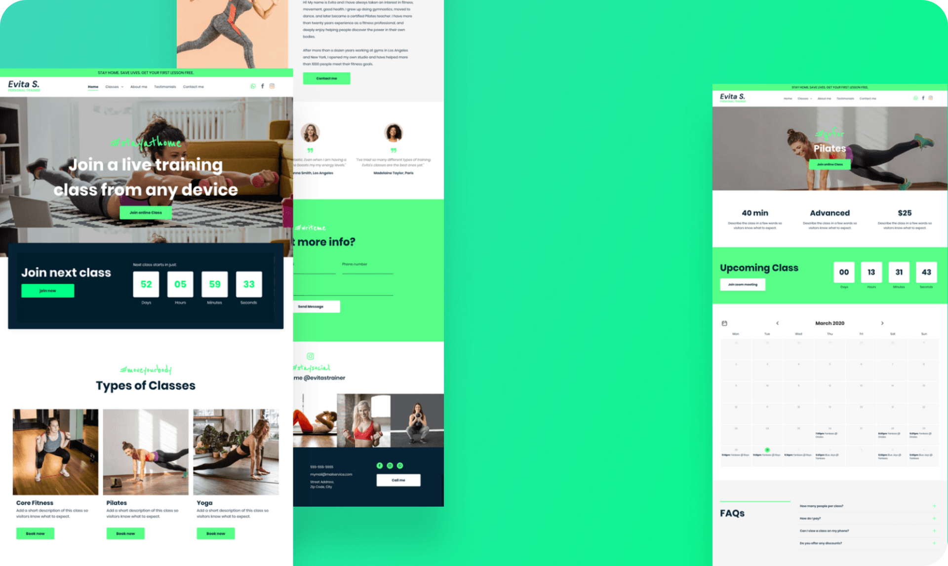 Personal Trainer Button New Template - Personal Trainer