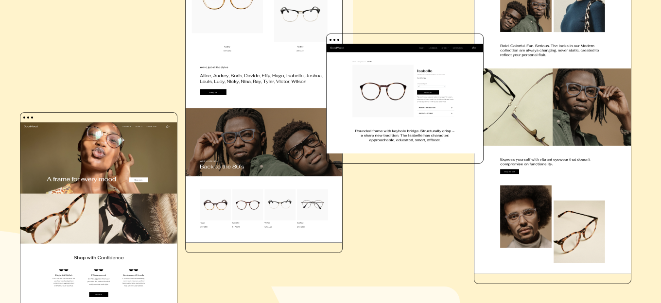 New Native Store Template: Optic Store