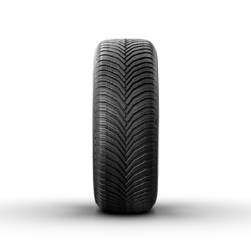 a close up of a tire on a white background .