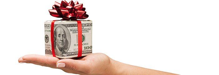 BFC Enterprises highlighting the benefits of giving cash over gift cards.