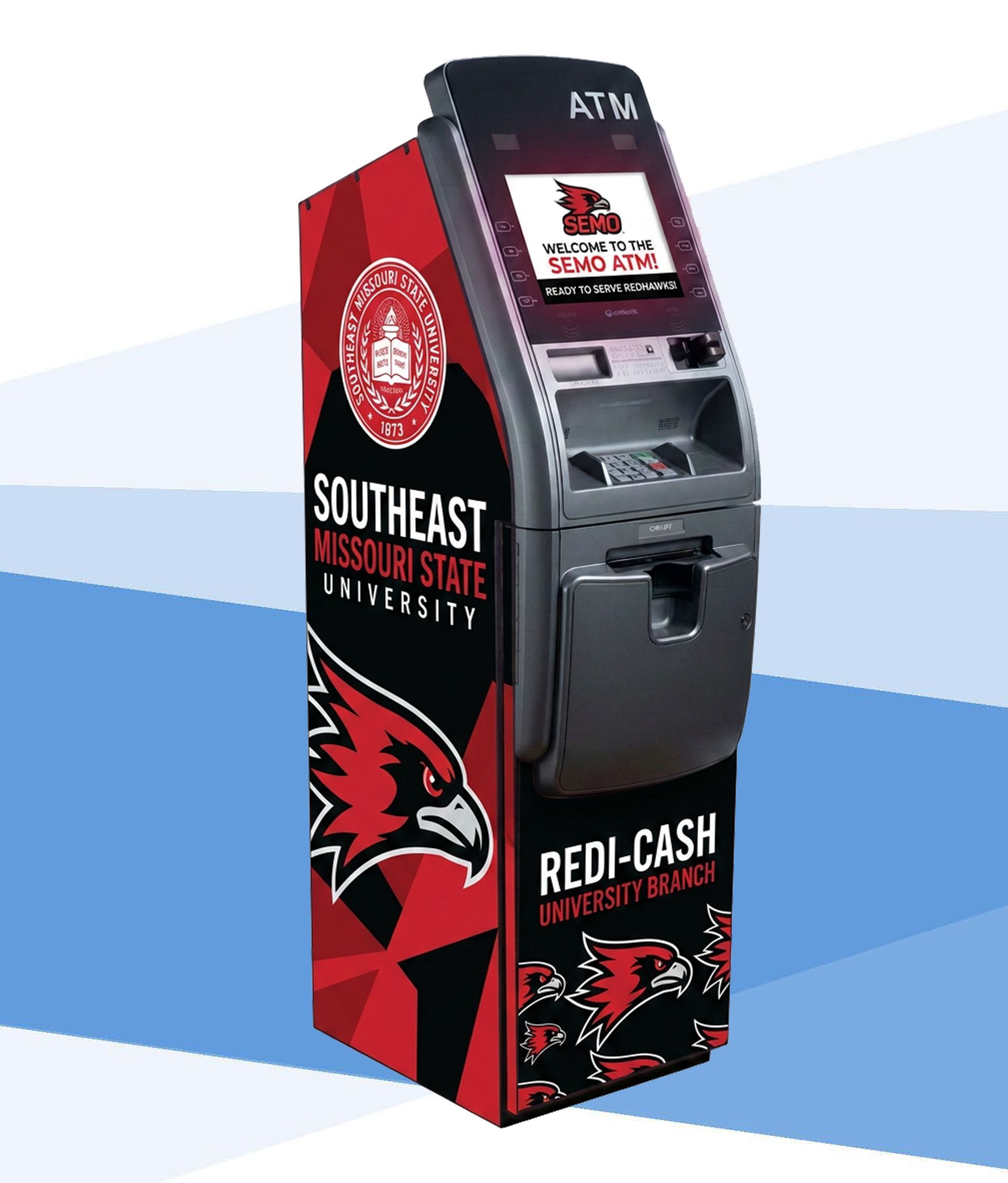 Free, turn-key ATM placement for businesses serving students, faculty, and campus visitors in Cape Girardeau, MO.