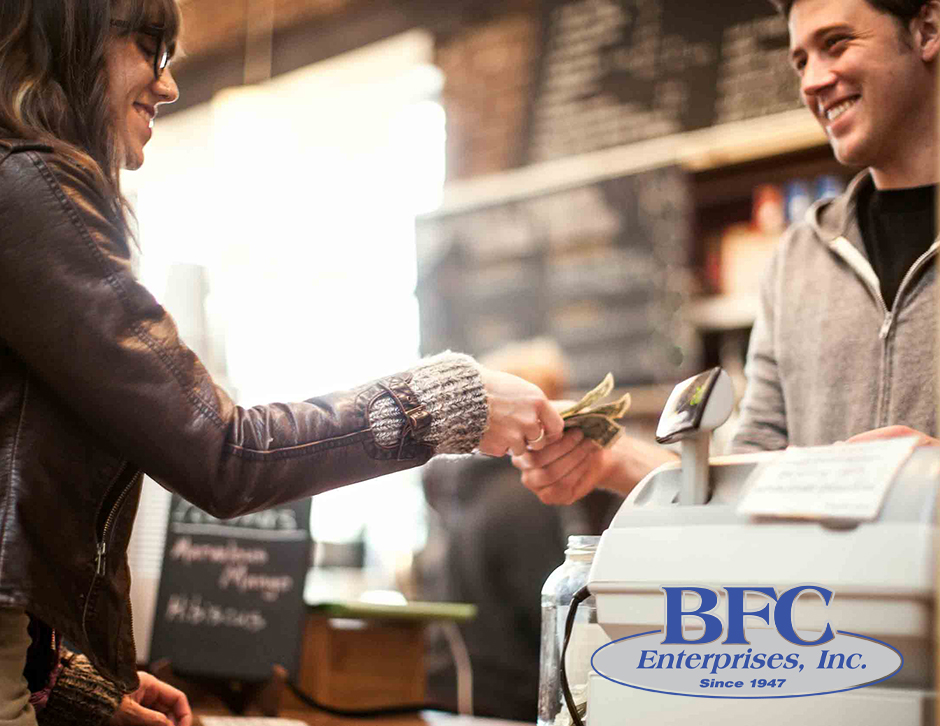 Accepting cash helps businesses increase sales and customer access.