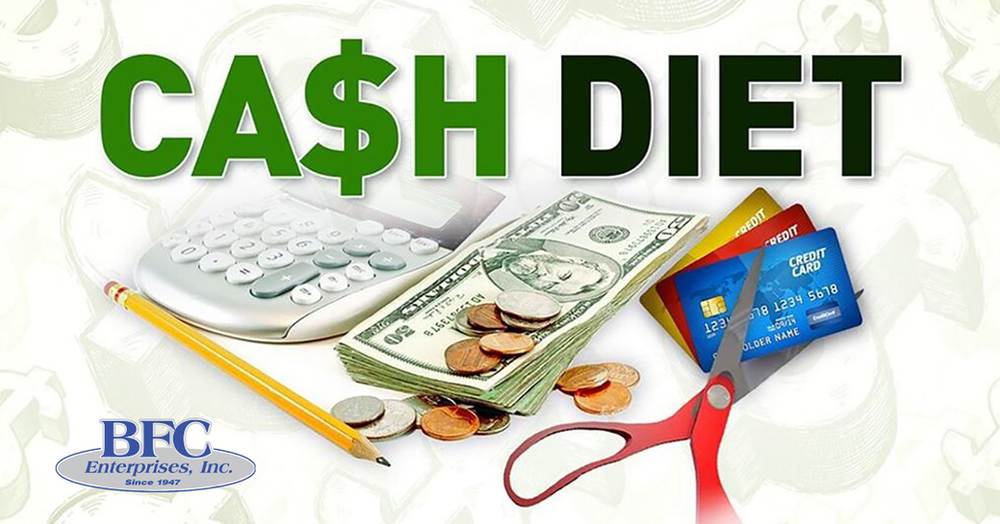 Nationwide ATM Placements | BFC Enterprises explaining how using cash helps with weight loss and saving money.