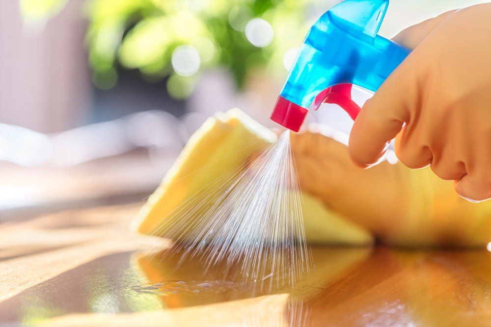 Cleaning with Spray Detergent — Adelaide, SA — Super Carlo's Cleaning Services