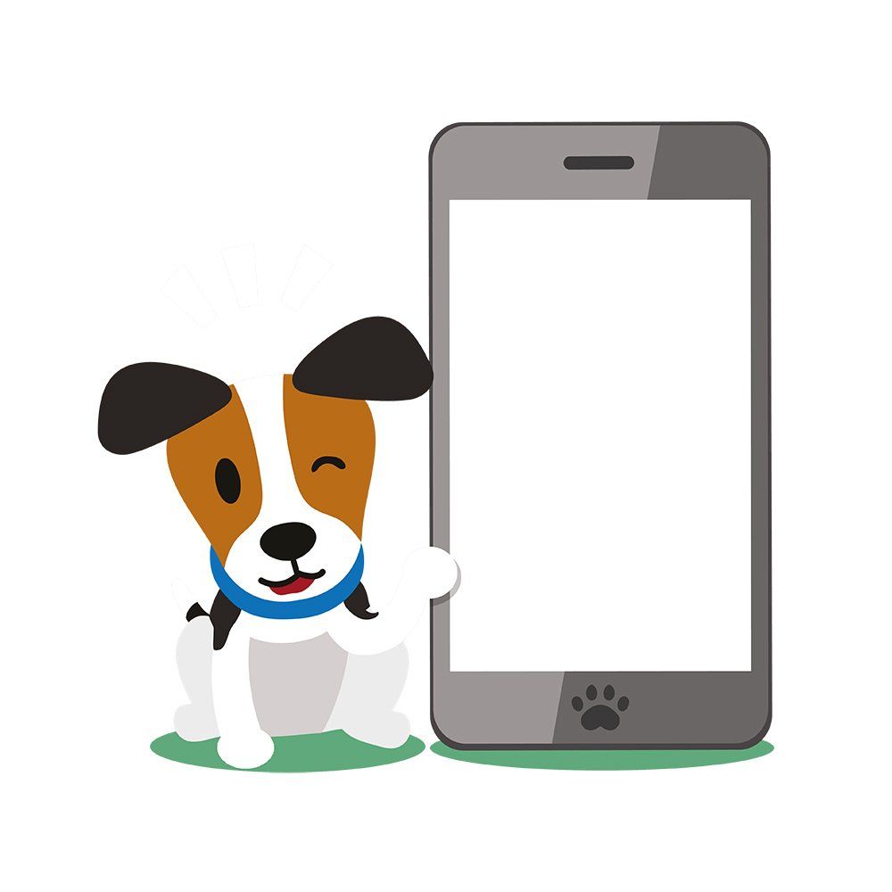 Telefon mit Handy Illustration