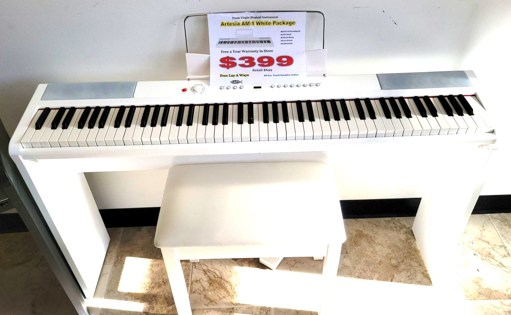 Artesia AG30 Digital Ensemble — Omaha, NE — Keyboard Kastle