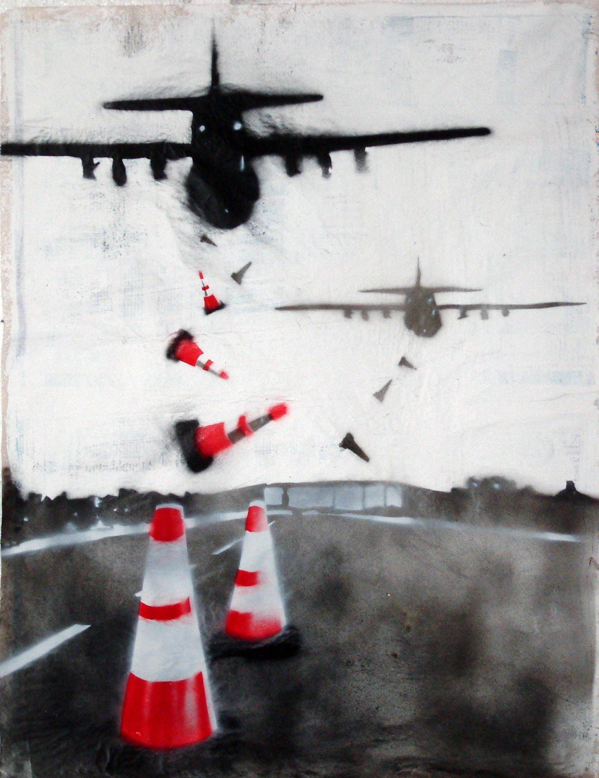 Urban Pop art by Sly - bollard bombers
