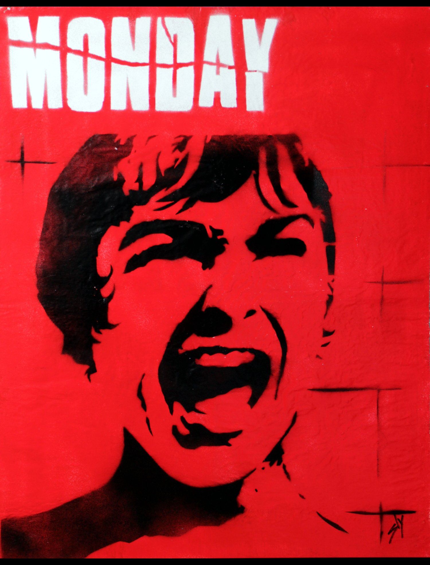 Urban Pop art by Sly - monday