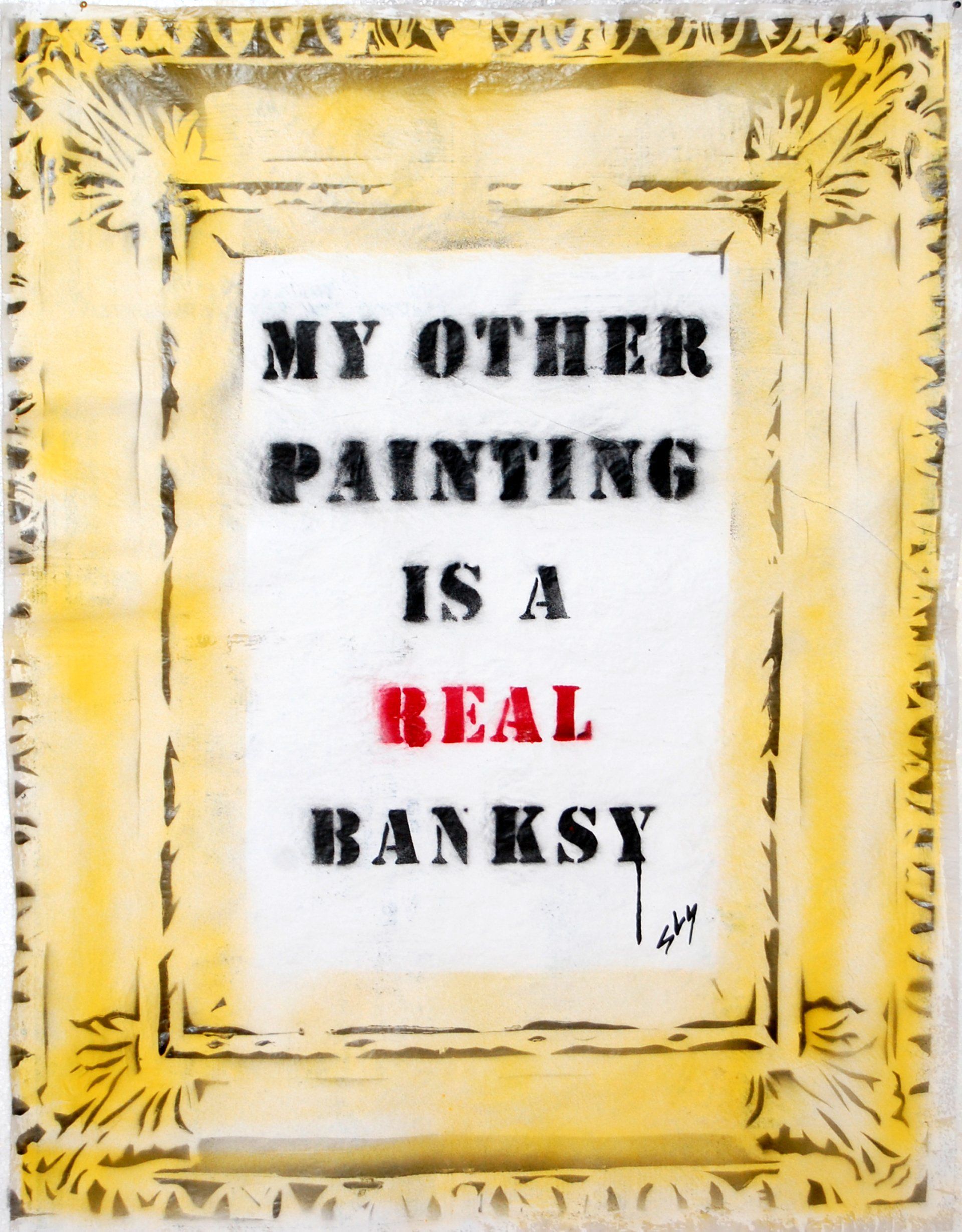Urban Pop art by Sly -sat nav