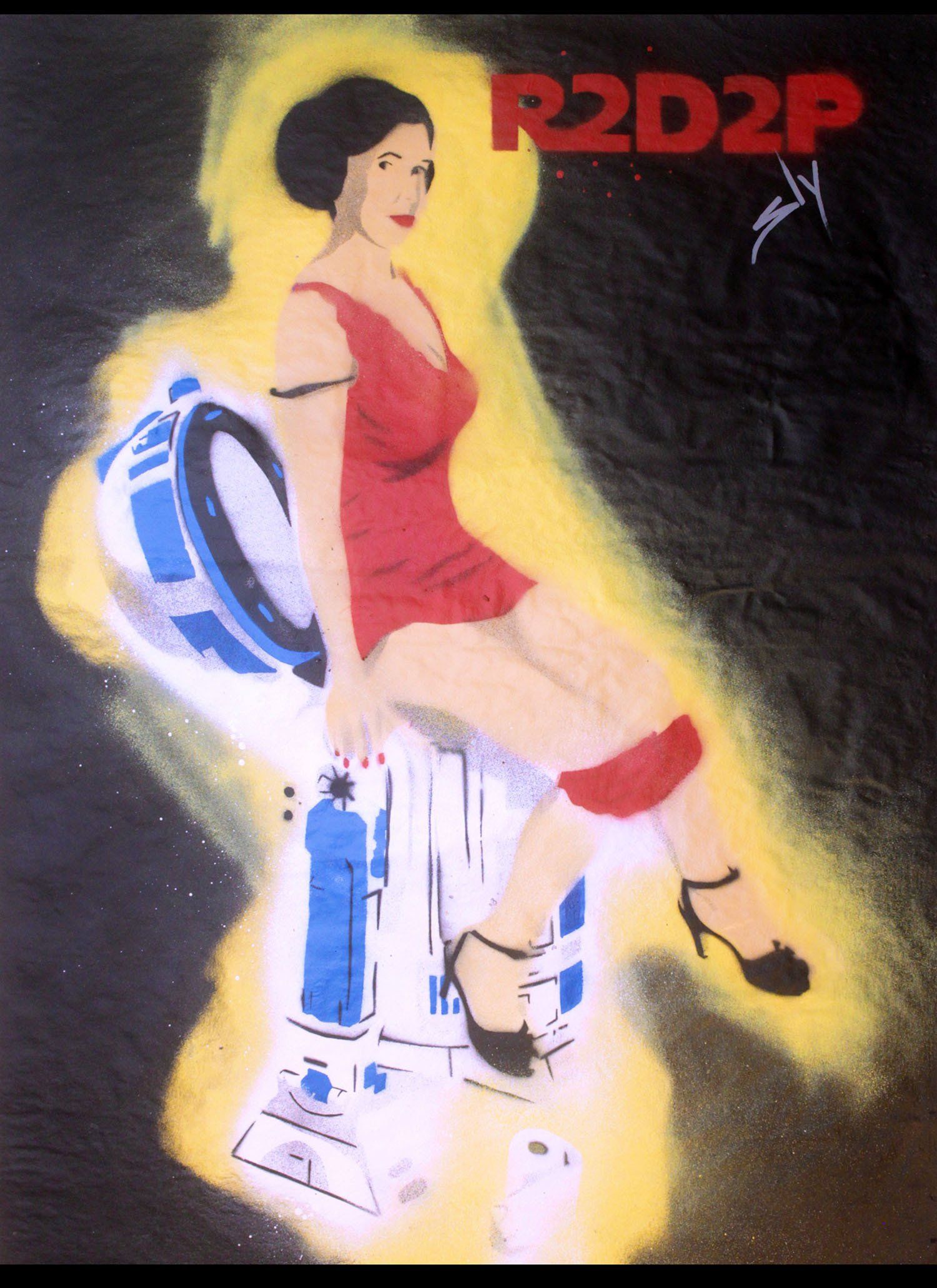 urban pop art by sly r2d2p