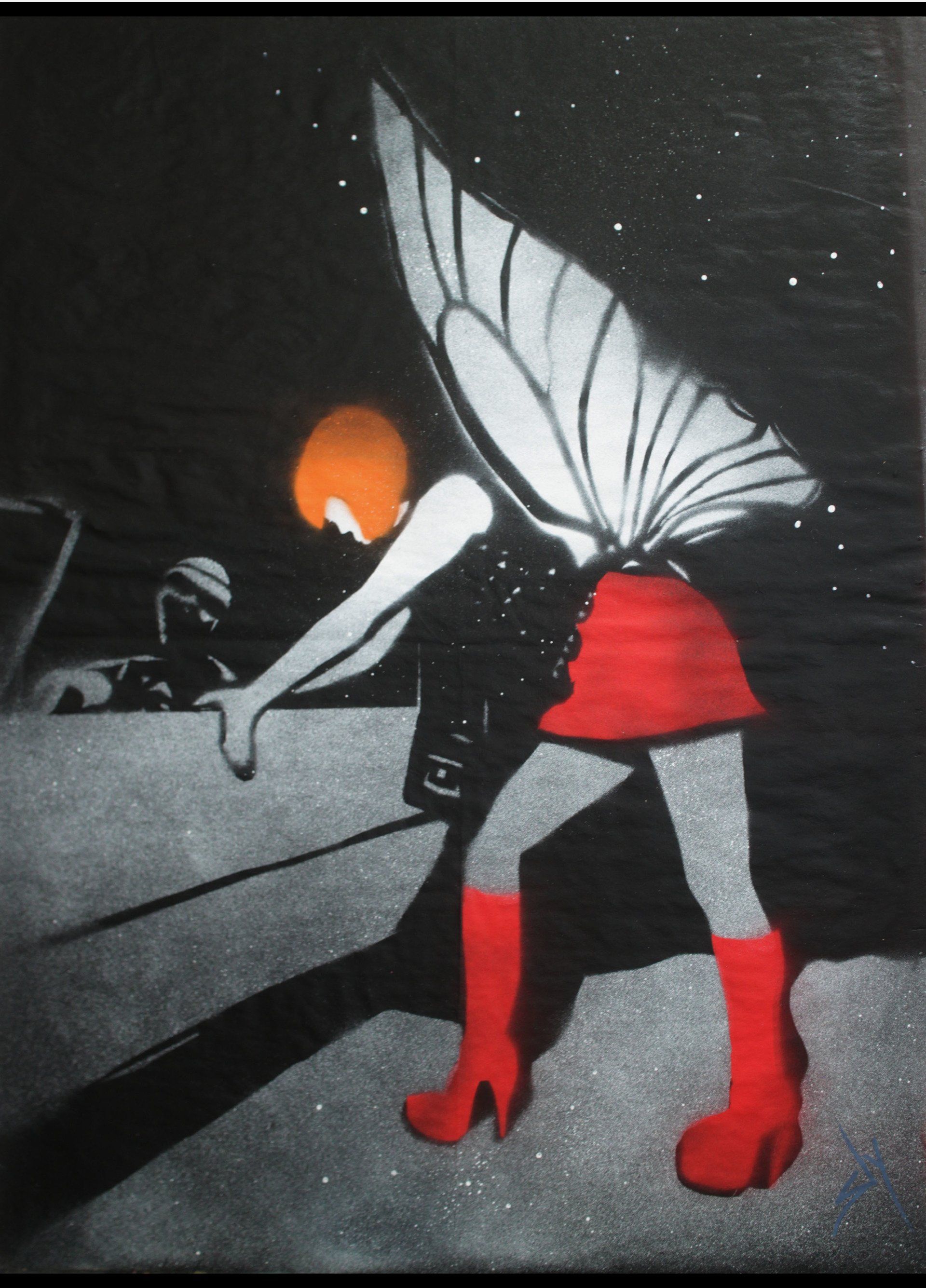 urban pop art by sly street fairy