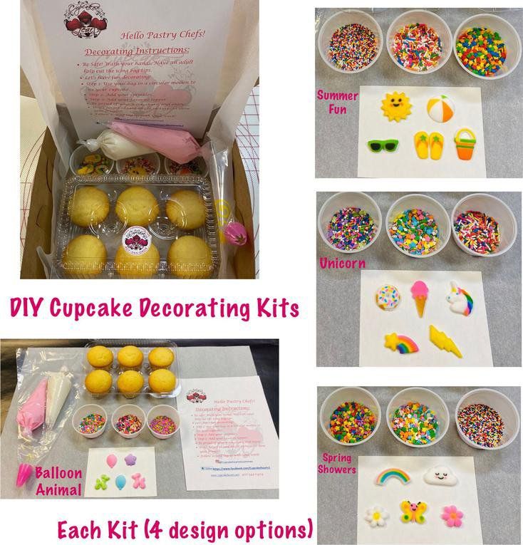 DIY Cupcake Decorating Kits