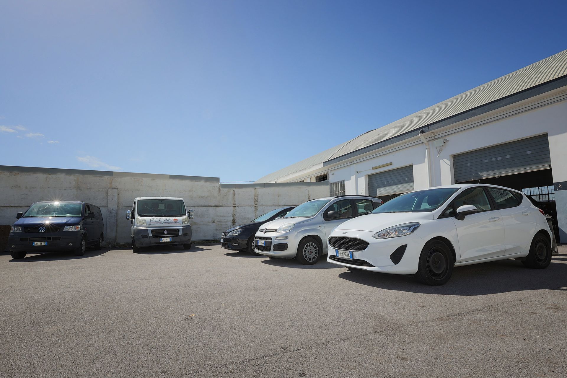 noleggio auto: mezzi disponibili