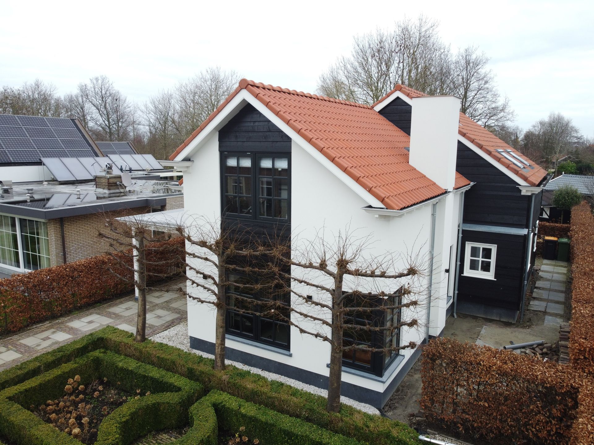 Buitengevelstucwerk woning nieuwerkerk