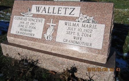 double slanted memorial